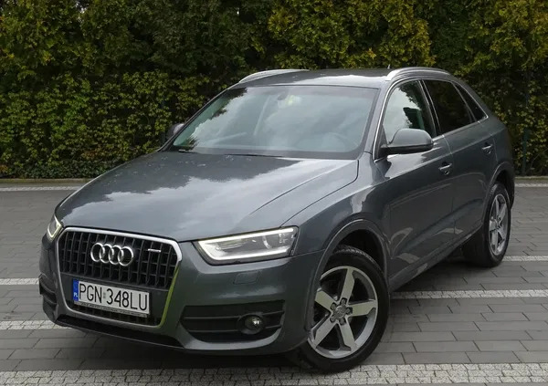 audi q3 Audi Q3 cena 66700 przebieg: 152735, rok produkcji 2014 z Gniezno